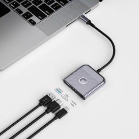 Adaptateur WiWU 3 en 1 universel USB-C photo 3