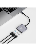 Adaptateur WiWU 3 en 1 universel USB-C photo 3