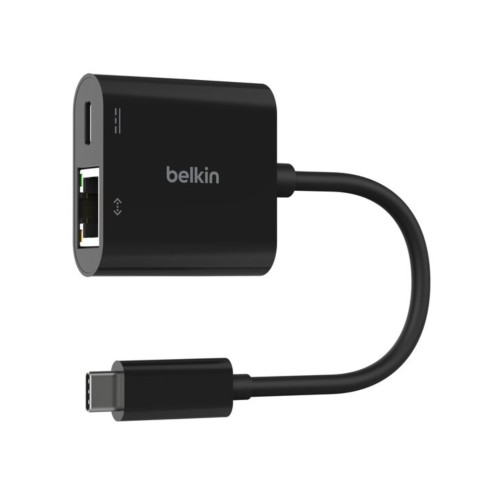 Adaptateur Belkin USB-C Ethernet recharge 100W universel photo 3
