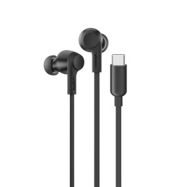 Ecouteurs Belkin SoundForm filaire USB-C - Noir photo 1