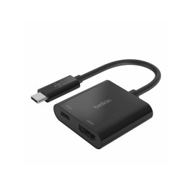 Adaptateur HDMI 2 en 1 Belkin 1 port HDMI - 1 port USB-C photo 1