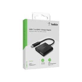 Adaptateur HDMI 2 en 1 Belkin 1 port HDMI - 1 port USB-C photo 1