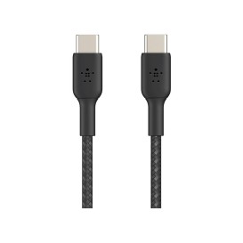 Câble tressé USB-C vers USB-C - Noir photo 1