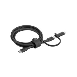 Câble Belkin 2-en-1 USB-C vers USB-C et Lightning - Noir photo 3