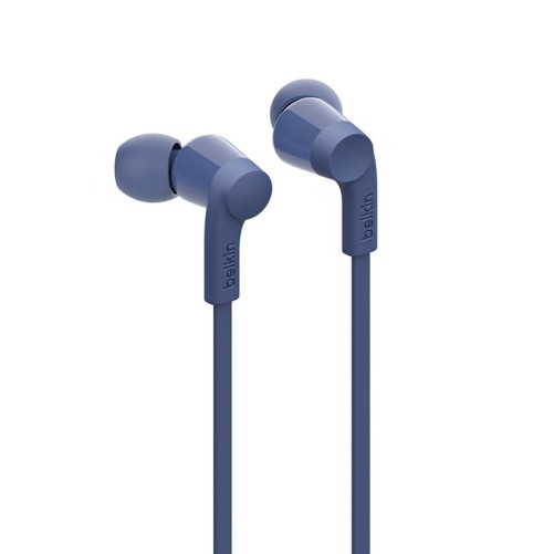 Ecouteurs filaires Belkin SoundForm - bleus photo 3