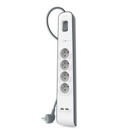 Multiprise Belkin 4 prises avec 2 USB, protection contre les surtensions photo 1