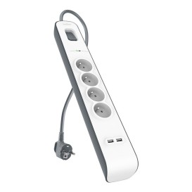 Multiprise Belkin 4 prises avec 2 USB, protection contre les surtensions photo 1