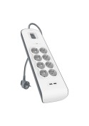 Multiprise Belkin 8 prises avec 2 USB, protection contre les surtensions photo 2