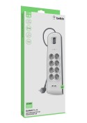 Multiprise Belkin 8 prises avec 2 USB, protection contre les surtensions photo 4