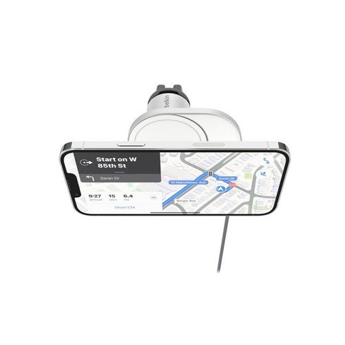 Support voiture Belkin BoostCharge Pro MagSafe Qi2 15W - WIC008btGR-V2 photo 2