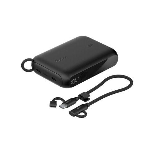 PowerBank Belkin 10 000 mAh 20W Avec Écran Intégré - Noir photo 2