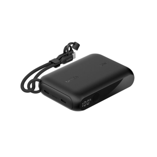 PowerBank Belkin 10 000 mAh 20W Avec Écran Intégré - Noir photo 4