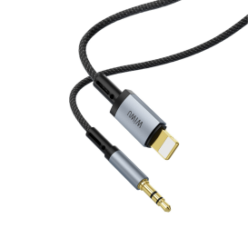 Câble audio WiWU Lightning vers Jack 3.5 mm appareils Apple photo 1