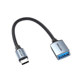 Câble Vention OTG USB-C mâle vers USB-A femelle 0,15m - Gris photo 1