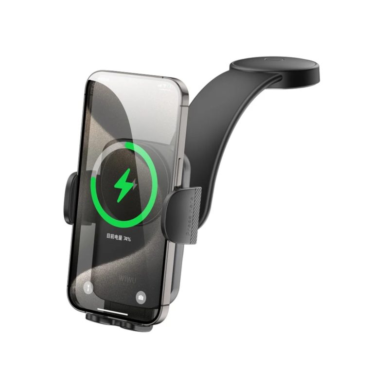 Chargeur voiture magnétique WiWU universel smartphone photo 1