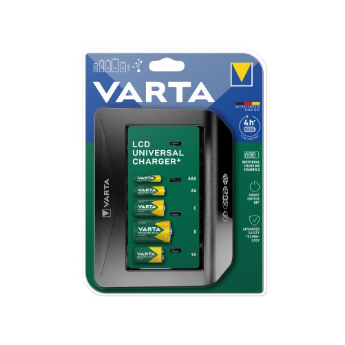 Chargeur universel VARTA avec écran piles AA AAA C D 9V - LCD photo 5
