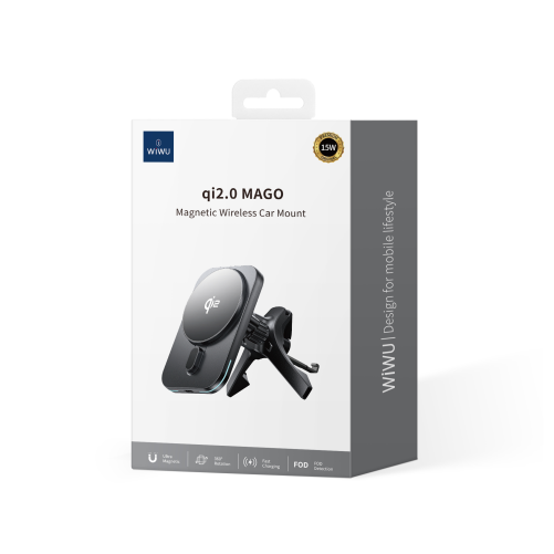 Chargeur voiture magnétique WiWU photo 5