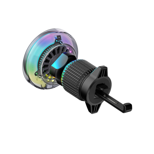 Chargeur voiture magnétique Qi2.0 WiWU smartphones MagSafe photo 2