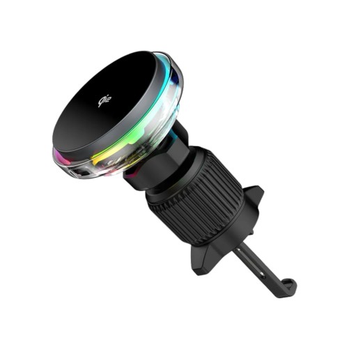 Chargeur voiture magnétique Qi2.0 WiWU smartphones MagSafe photo 3