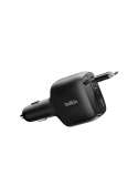 Chargeur voiture Belkin USB-C 75W - multi-appareils USB-C et USB-A - Noir photo 3