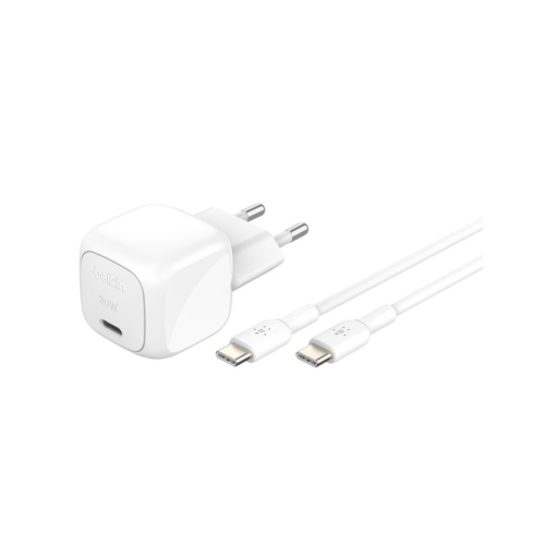Chargeur Secteur USB-C 30W et Câble USB-C Belkin Multi-Appareils photo 1