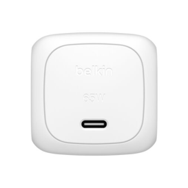 Chargeur secteur Belkin USB-C 65W appareils USB-C - Blanc photo 3