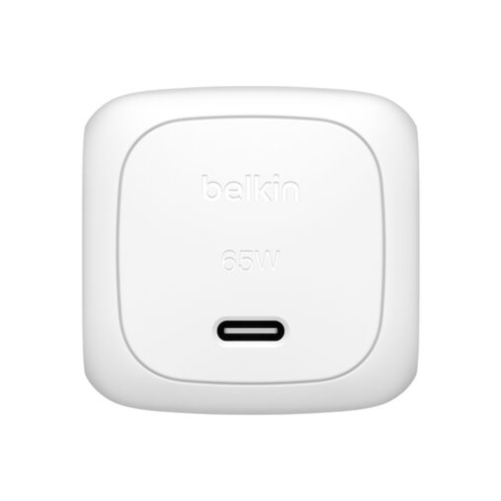 Chargeur secteur Belkin USB-C 65W appareils USB-C - Blanc photo 3