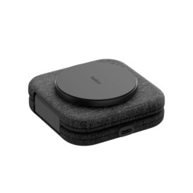 Chargeur magnétique de voyage 2-en-1 Qi2 Belkin iPhone photo 1