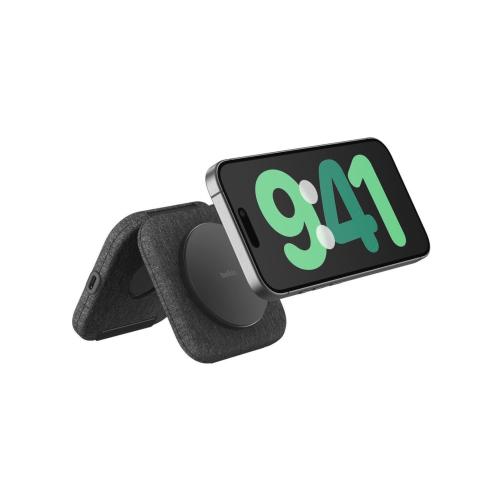 Chargeur magnétique de voyage 2-en-1 Qi2 Belkin iPhone photo 5