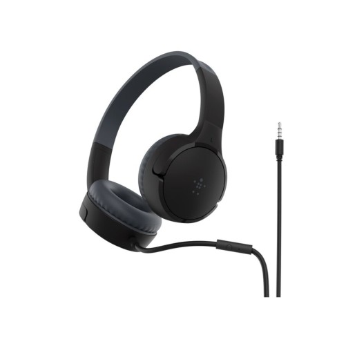 Casque audio Belkin SoundForm Mini filaire avec micro - Noir photo 3
