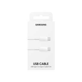 Câble USB-C vers USB-C 100W 1m Samsung - Blanc photo 3