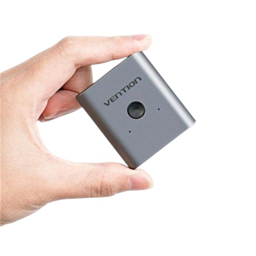 Commutateur HDMI Vention 2 ports bidirectionnel - Argent photo 3