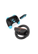 Kit lot de 2 contrôleurs Grip et 2 Volants pour Joycon Nintendo Switch photo 2