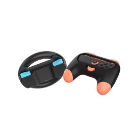 Kit lot de 2 contrôleurs Grip et 2 Volants pour Joycon Nintendo Switch photo 4