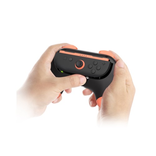 Lot de 2 controleurs grip JoyCon Nintendo Switch 2 - Bleu orange photo 5