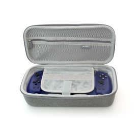 Manette avec housse de rangement Nintendo Switch - bleu translucide photo 1