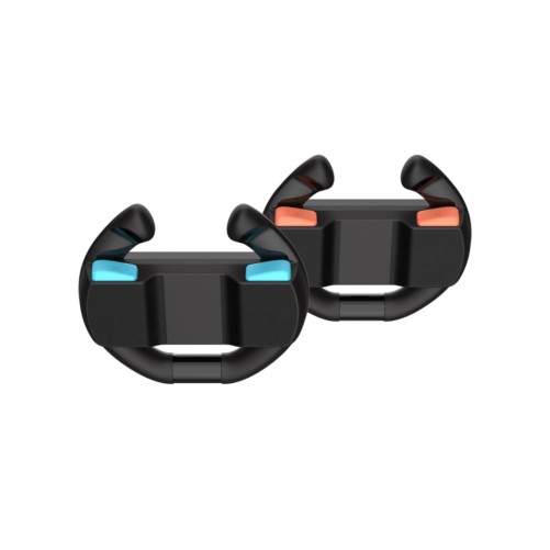 Lot de 2 volants sport Nintendo Joycon Switch 2 - Noir photo 4