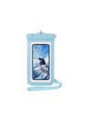 Pochette étanche IPX8 smartphone universel jusqu\'à 6.5 pouces - bleu photo 1