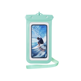 Pochette étanche IPX8 Smartphones jusqu\'à 6.5 Pouces - Vert photo 1