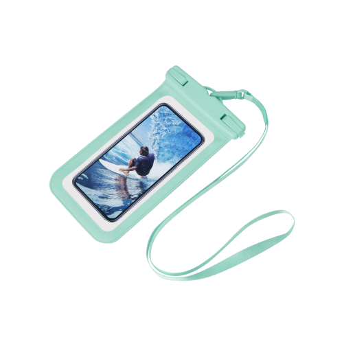 Pochette étanche IPX8 Smartphones jusqu\'à 6.5 Pouces - Vert photo 3