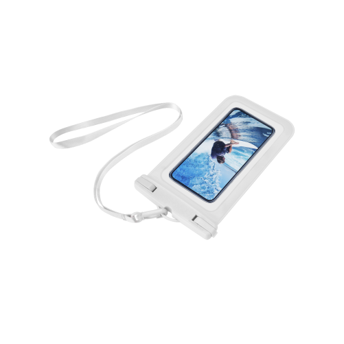 Pochette étanche IPX8 smartphone universel - Blanc photo 2