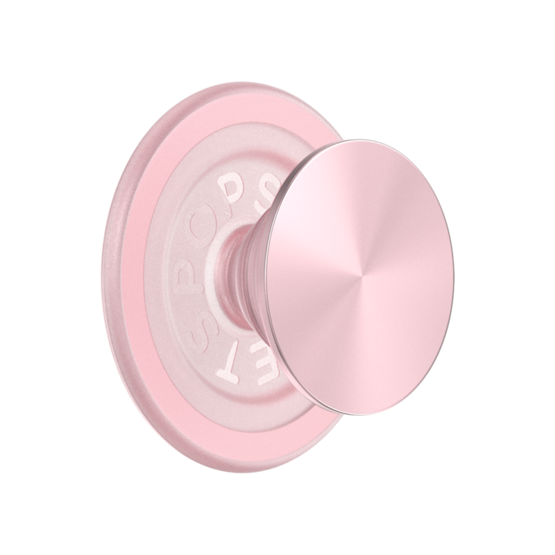 PopSockets PopGrip aluminium MagSafe - Rose photo 1