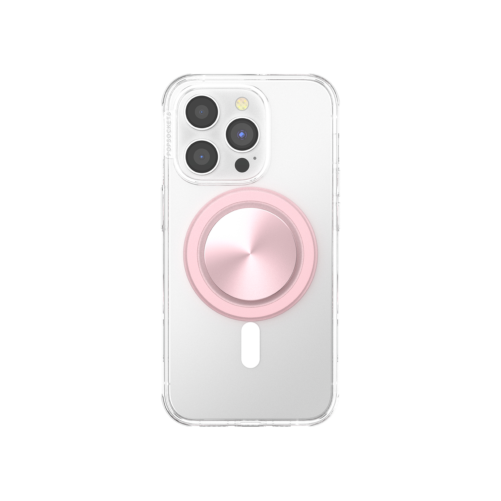 PopSockets PopGrip aluminium MagSafe - Rose photo 3