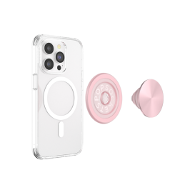 PopSockets PopGrip aluminium MagSafe - Rose photo 6