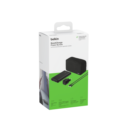 PowerBank Belkin 20 000 mAh et chargeur 25W avec câble USB-C vers USB-C photo 4