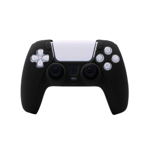 Housse silicone Sony PS5 DualSens - Noir photo 1