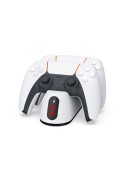 Station de recharge pour 2 manettes avec indicateur de charge PS5 DualSens photo 1