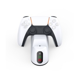 Station de recharge pour 2 manettes avec indicateur de charge PS5 DualSens photo 3