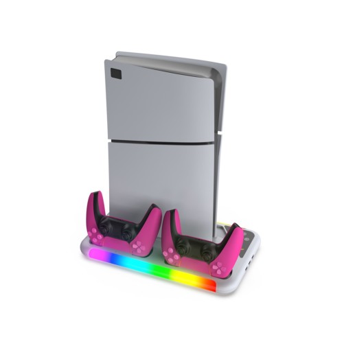 Support console avec recharge manette et support jeux PlayStation PS5 - PS5 SLIM photo 3