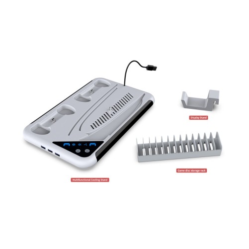 Support console avec recharge manette et support jeux PlayStation PS5 - PS5 SLIM photo 5